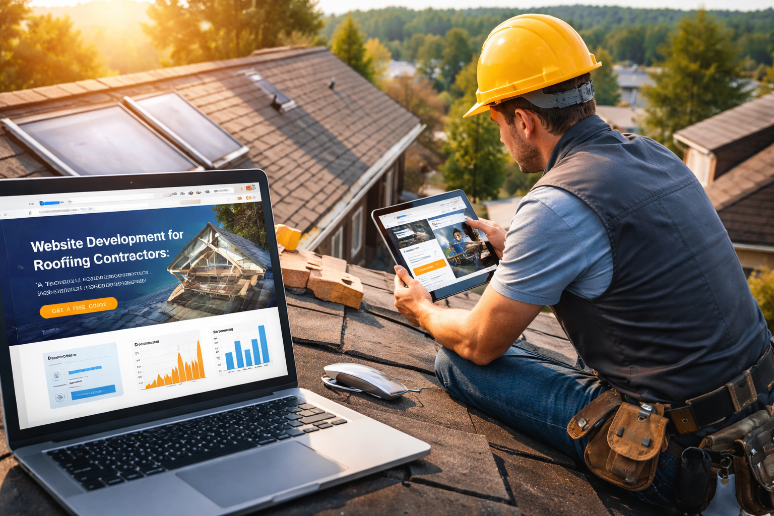Website Development for Roofing Contractors